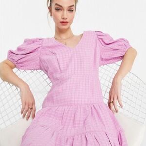 French Connection Birch Poplin Puff Sleeve, size XL